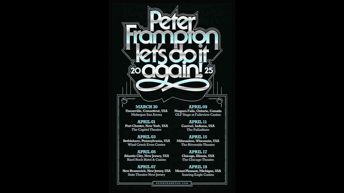 Peter Frampton Launching Let's Do It Again Tour