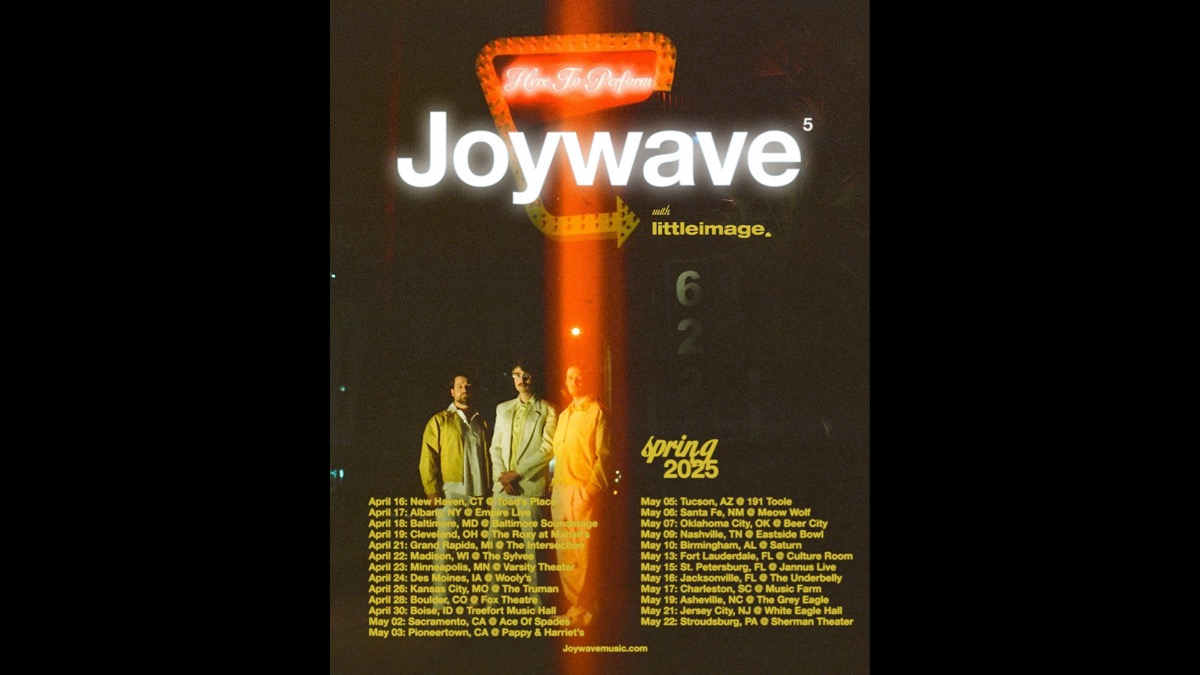 Joywave Announce Here to Perform... Spring 2025 Tour Dates