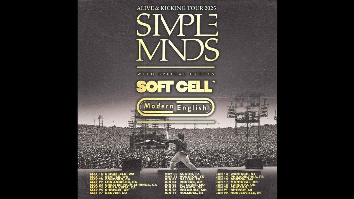 Simple Minds, Soft Cell, Modern English Launching Major North American Tour