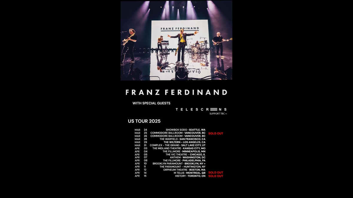 Franz Ferdinand 'Hooked' With New Live Video