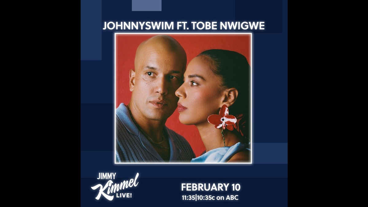 JOHNNYSWIM Announce Jimmy Kimmel and Grammy Museum Appearances