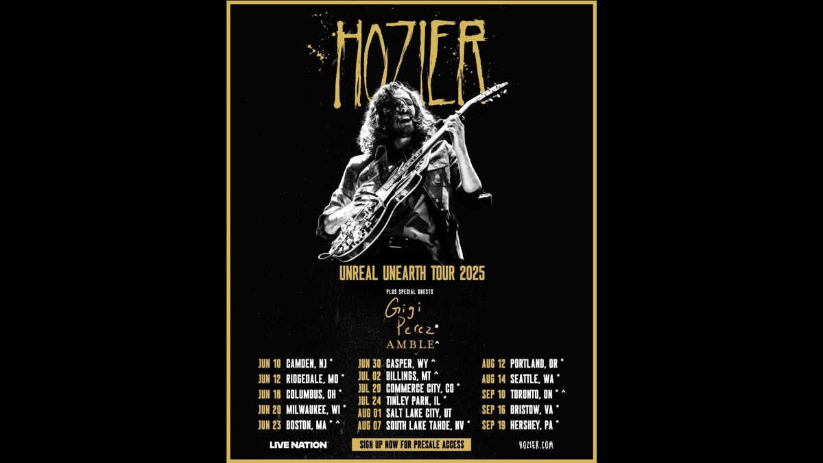 Hozier Launching 2025 North American Tour