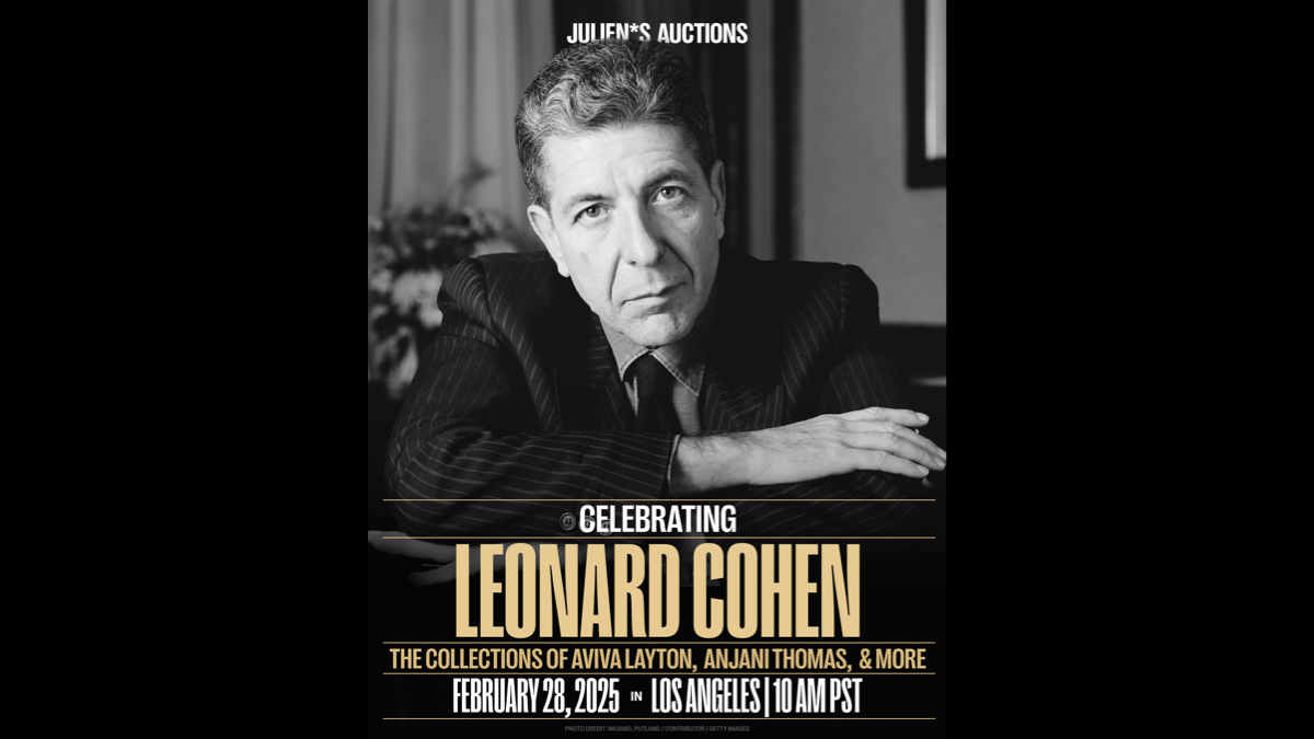 Celebrating Leonard Cohen Auction Announced