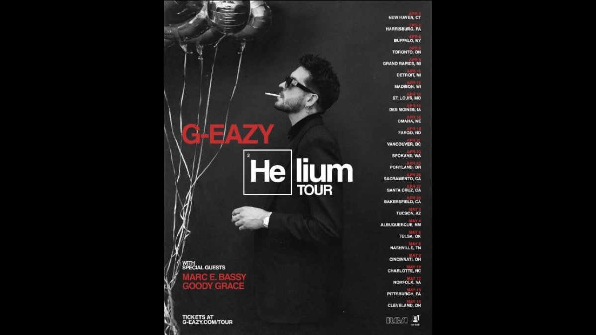 G-Eazy Announces Helium Tour