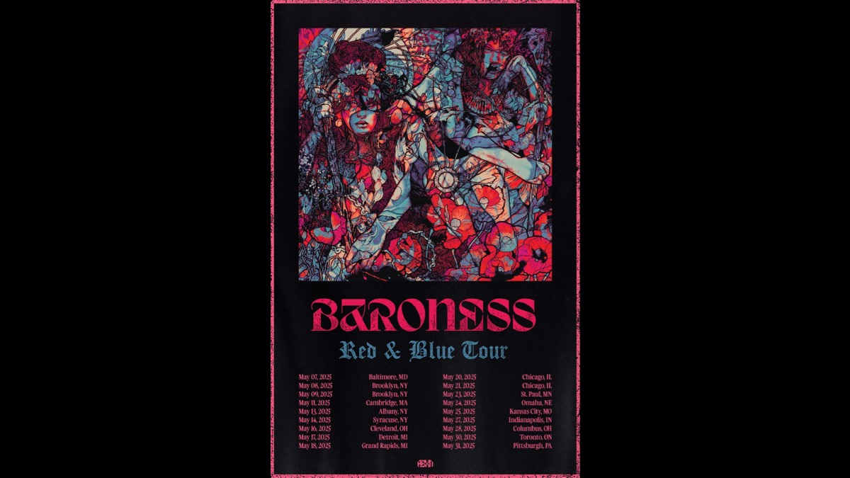 Baroness Plot The Red & Blue Tour