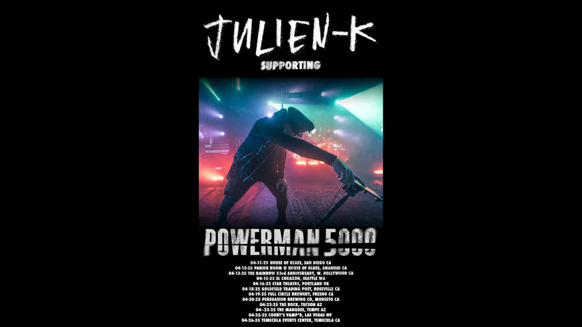 Julien-K Hitting The Road With Powerman 5000