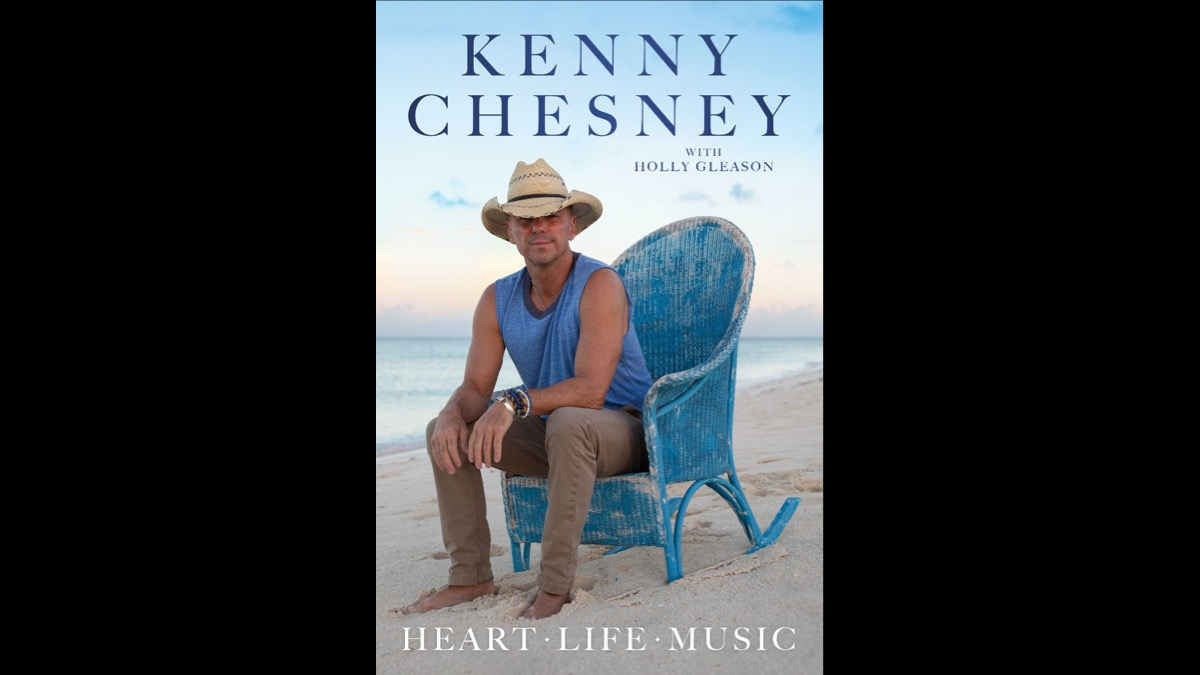 Kenny Chesney Releasing His First Book 'HEART*LIFE*MUSIC'