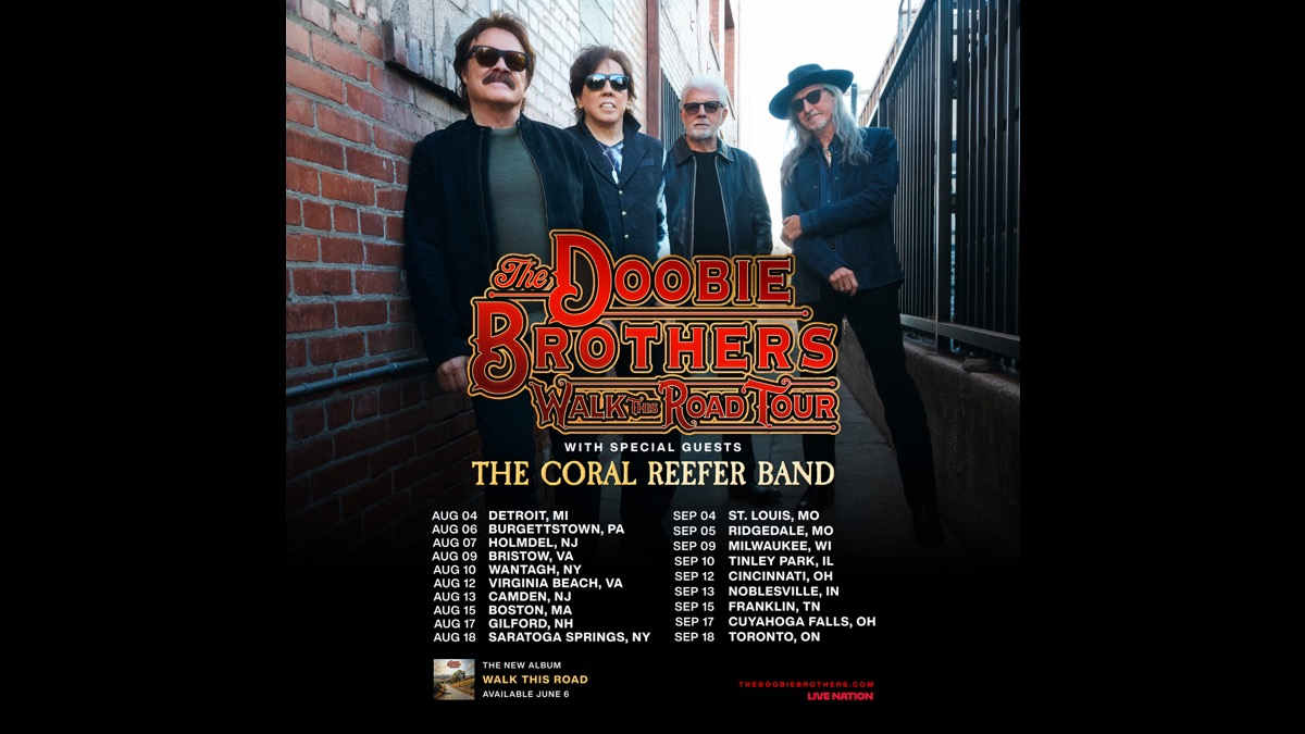 The Doobie Brothers Announce North American Walk This Road Tour