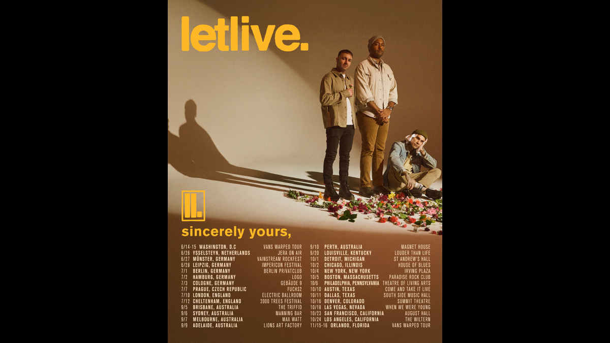 letlive Reunite and Announce U.S., Euro and Australian Tours