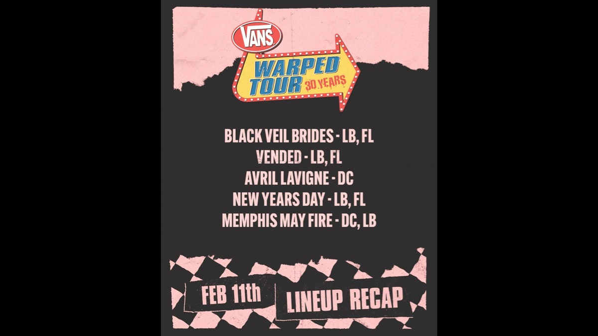 Memphis May Fire, New Years Day Lead Additions To Warped Tour