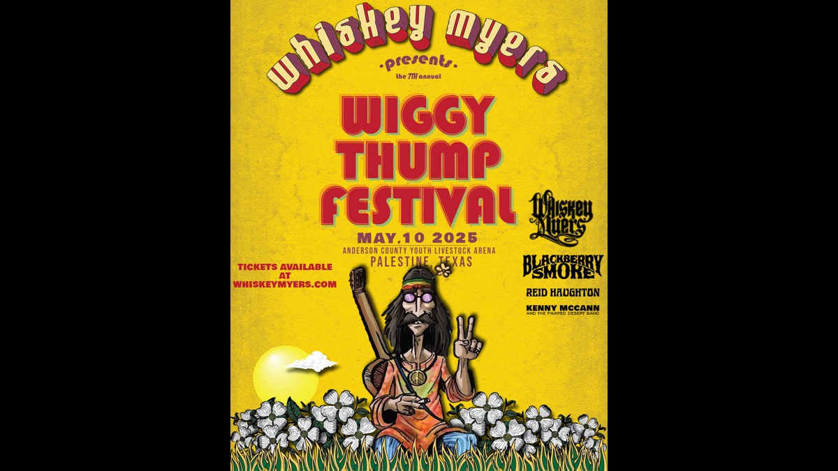 Whiskey Myers Announce 2025 Wiggy Thump Festival