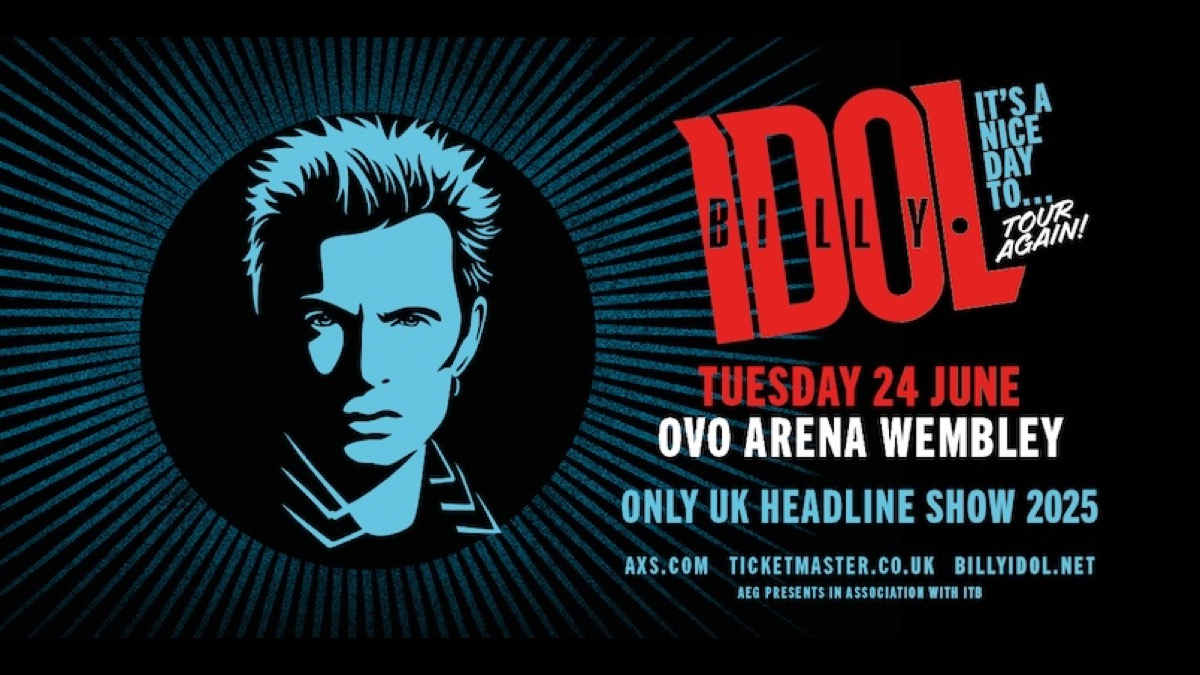 Billy Idol To Rock Wembley Arena