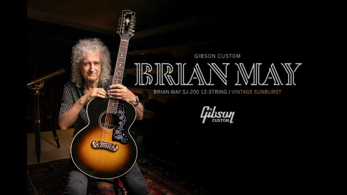 Queen's Brian May Teams With Gibson For Signature SJ-200 12-String