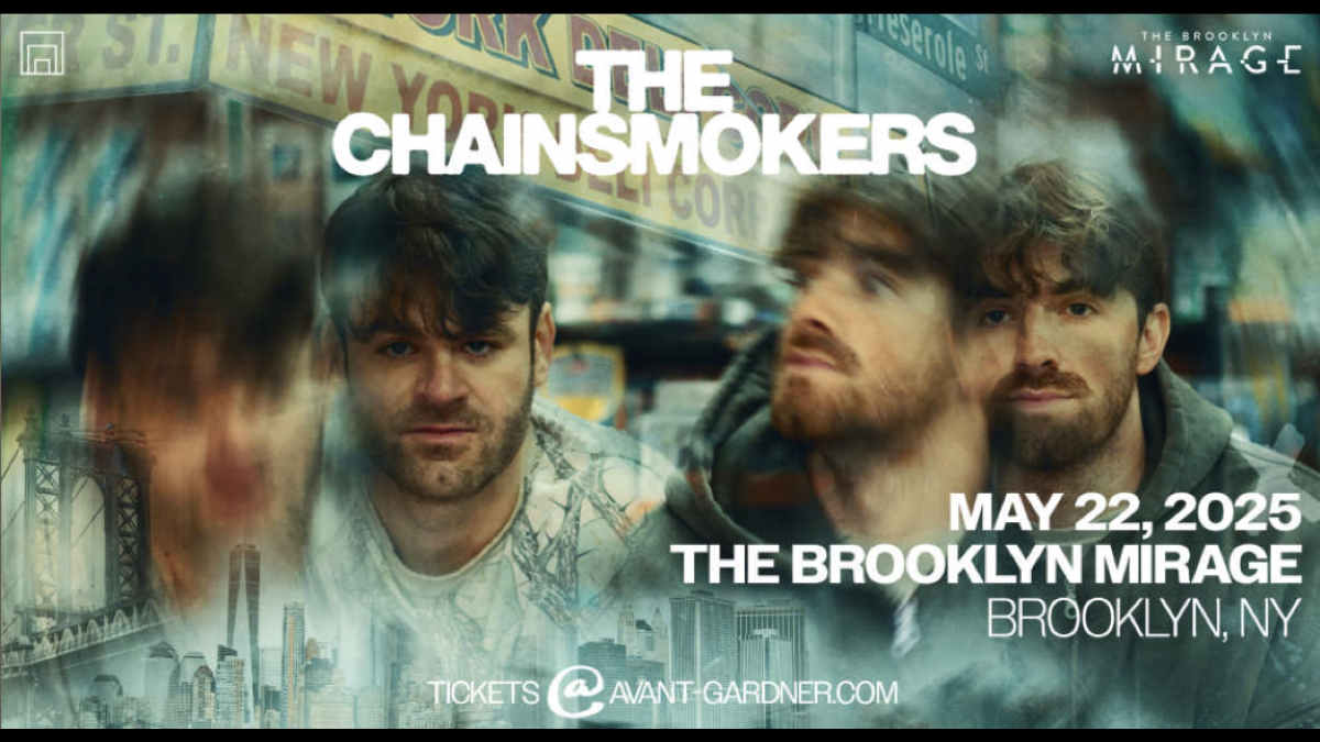 The Chainsmokers Announce Show At The Brooklyn Mirage