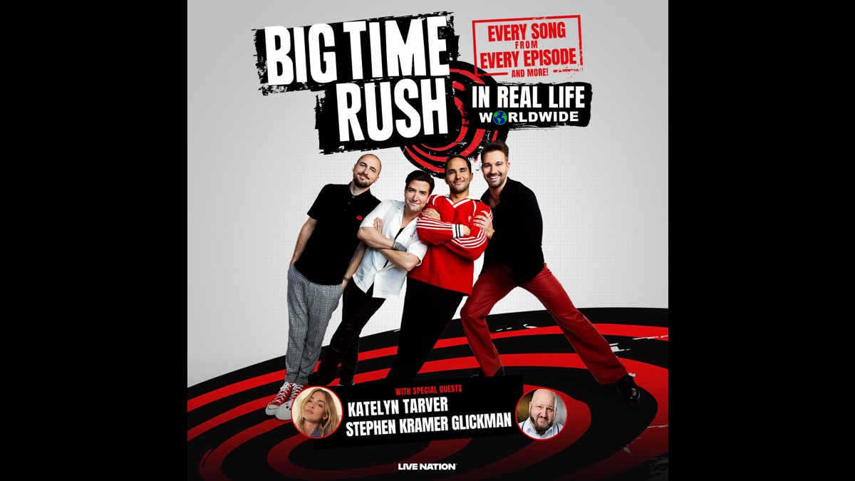 Big Time Rush In Real Life Worldwide Tour Announced