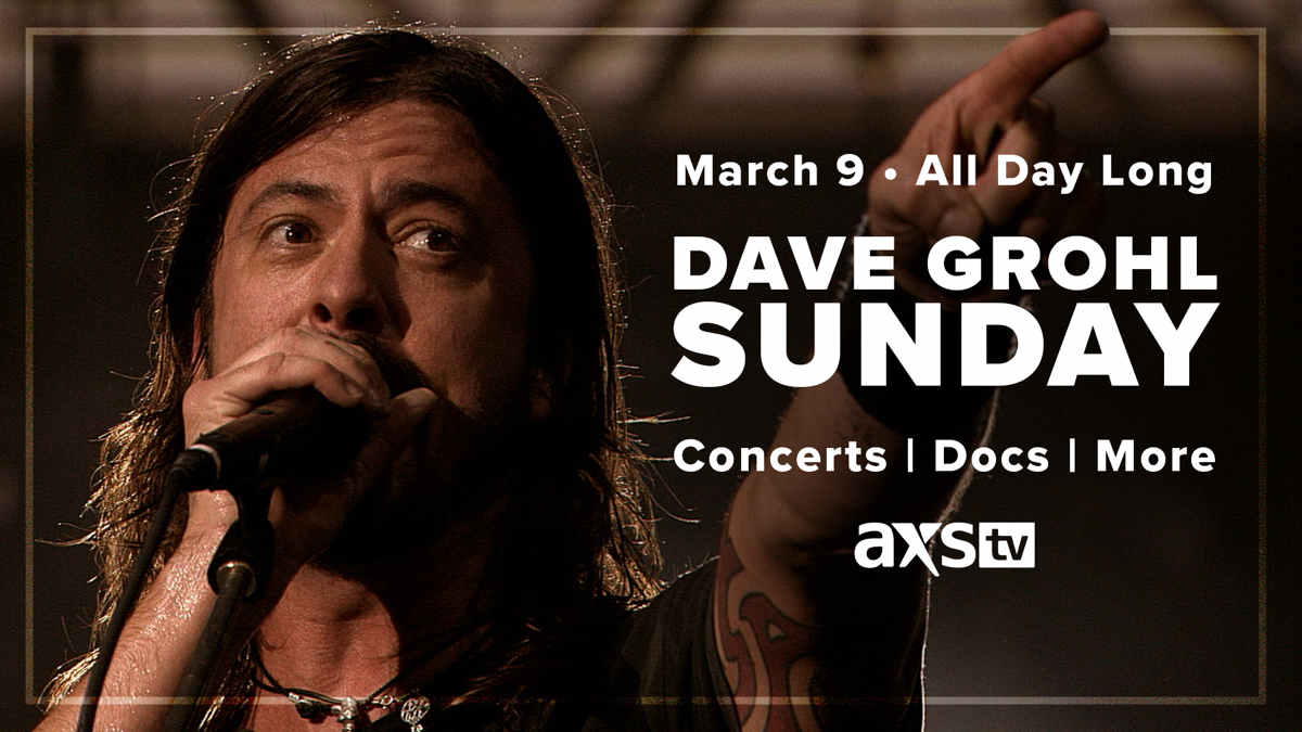 Dave Grohl Marathon Coming To AXS TV