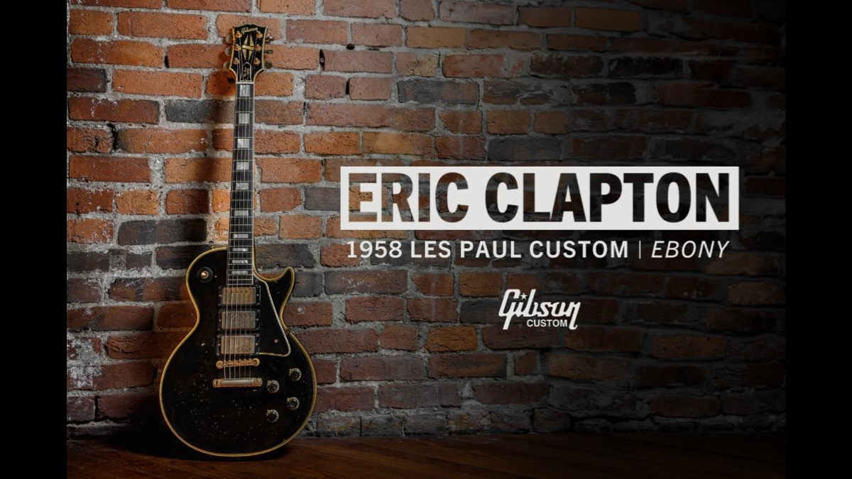 Gibson Custom Announces the Eric Clapton 1958 Les Paul Custom