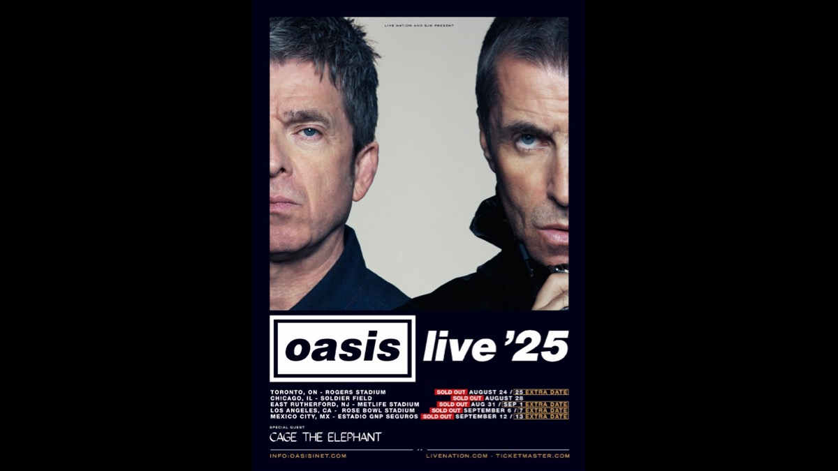 Oasis Live '25 Tour Being Documented For Film