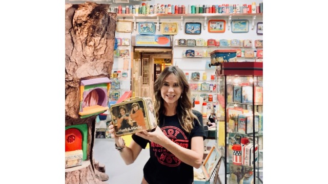 Stephanie Stuckey at Lunch Box Museum (Courtesy of Stephanie Stuckey)